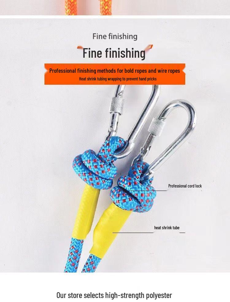 Multifunctional Non-Slip Outdoor Clothesline for Drying Clothes and Quilts