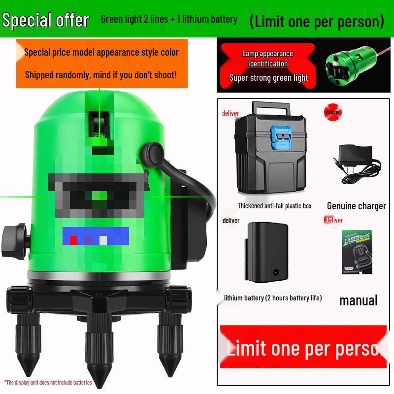 High Precision Green Light Laser Level for Outdoor Use