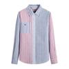 Navigare Women's 100% Cotton Striped Long-Sleeve Casual Shirt
