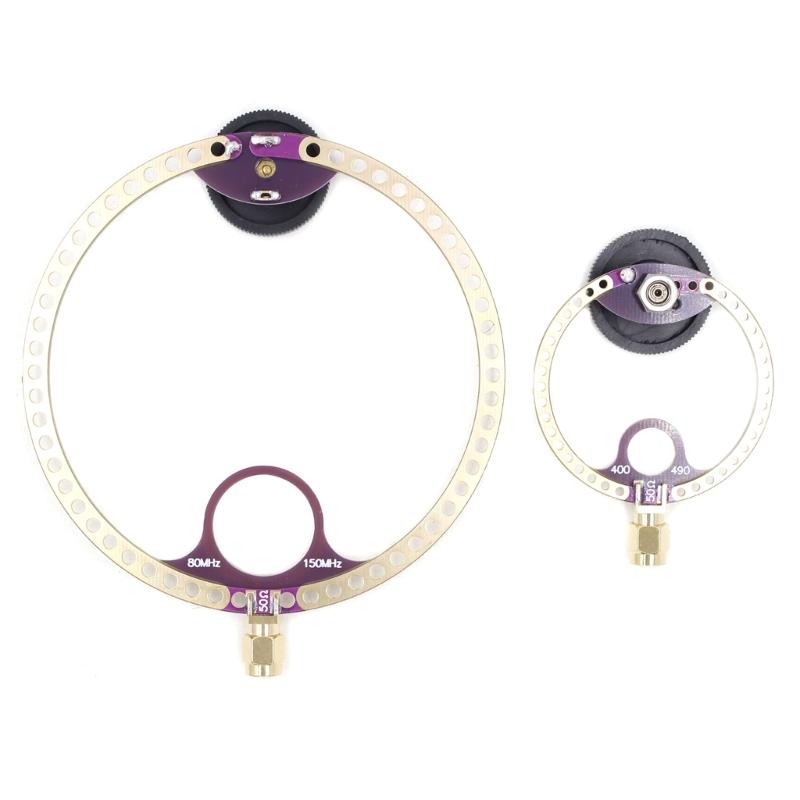 2Pieces  UV UHF+VHF FM  Antenna 400M-470MHz 80M-150MHz Antenna Small  Antenna for HFDY DSP DSP2 Receiver