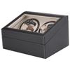 Electric PU Leather Automatic Watch Winder with Rotating Motor