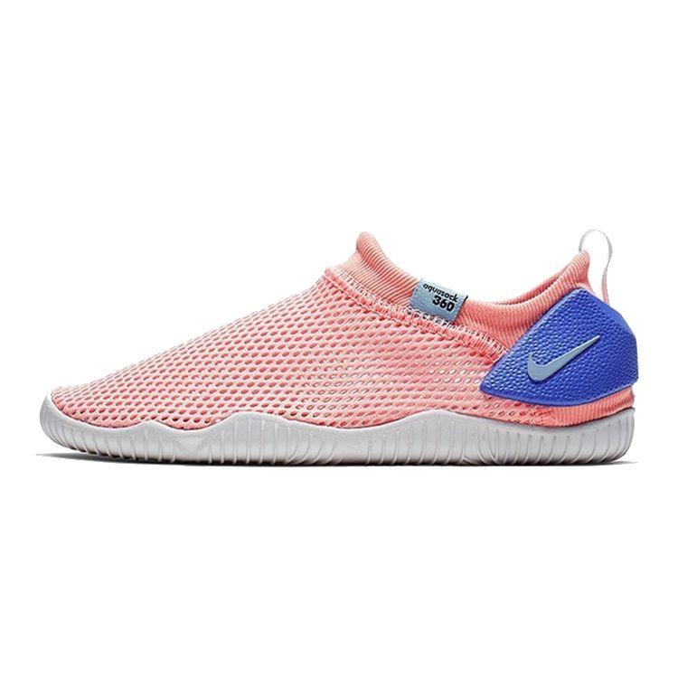 Nike Sock 360 Simple Trendy Low-Top Kids Casual Shoes Kids Sneaker Pink Blue 943758-605
