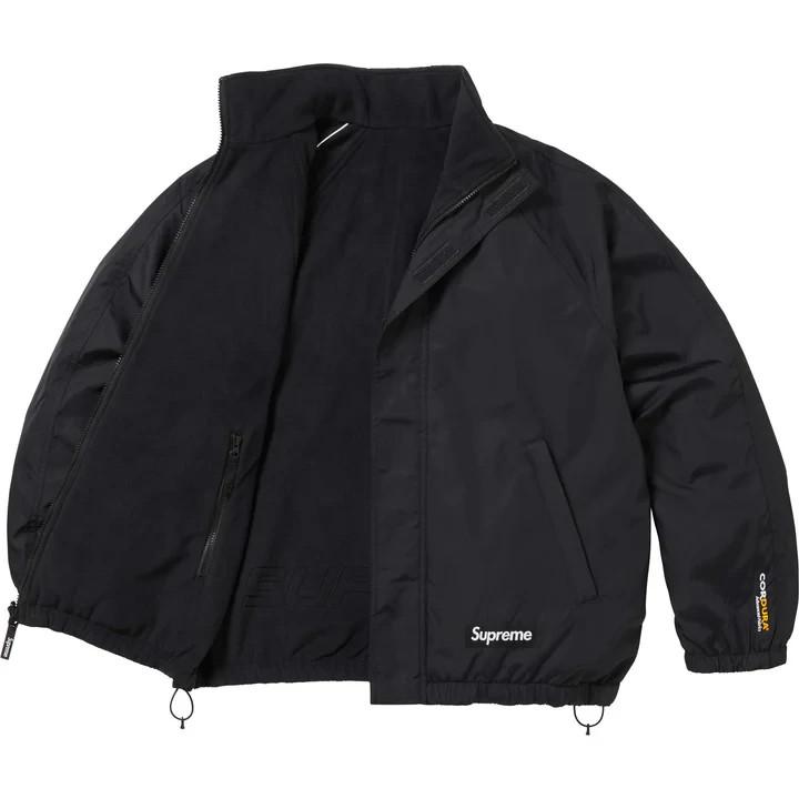 Supreme Polartec Reversible Track Jacket Black