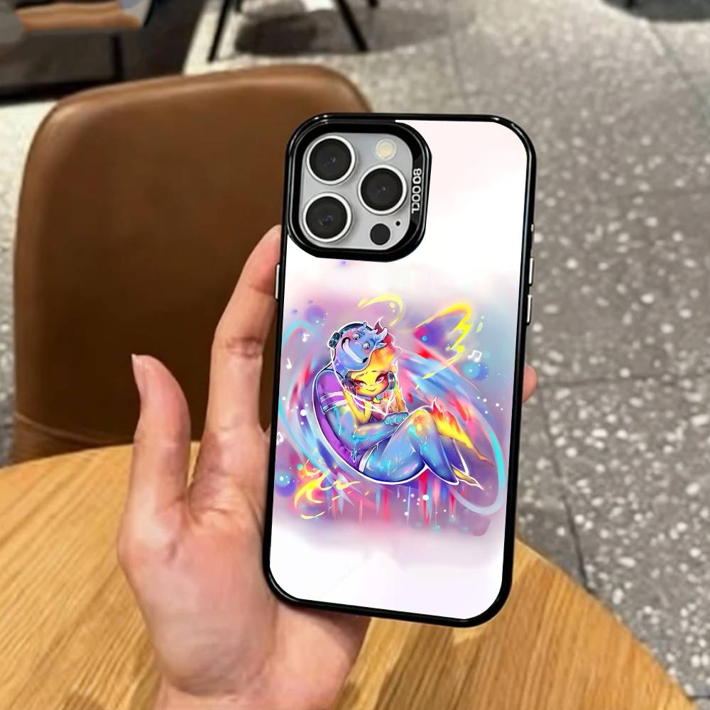 P-Pixar E-Elemental Handyhülle Für iPhone17,16,15,14,13,12,11 Plus,Pro Max Farbige Silberbeschichtete Innenseite Abdeckung