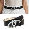 Stylish Trendy PU Leather Belt For Men And Women With Quick Release Buckle Perfect For Casual Outfits Or Prom Attire