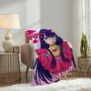 Anime Pink O-Oshi no Ko Blanket Plush Nap Sofa rug for Living Room Warm Office Bedroom Birthday Home Travel Kid Gifts