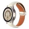 22mm 20mm Leather strap For Samsung Galaxy Watch 6/4/5/5 Pro Classic Huawei watch 4/3/GT3 Magnetic Band Amazfit GTR/GTS 4 Correa