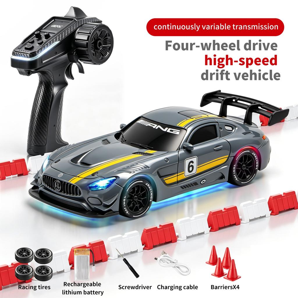 1:43 4D RC Full Scale Mini Drift Remote Control Car 4WD APP Control Racing Car Children's Toy Car Male