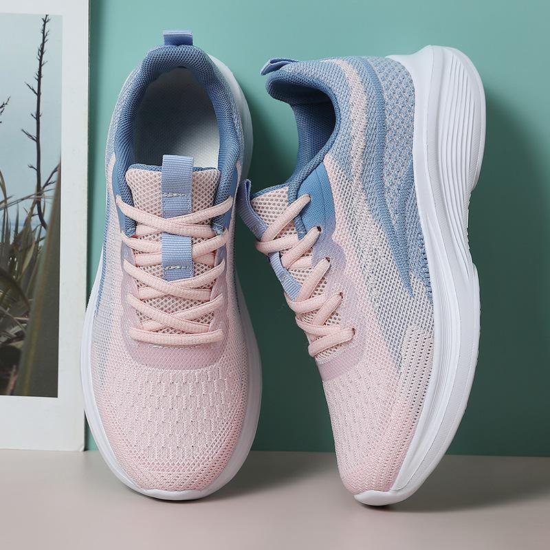 Spring shoes, sports shoes, soft soles, light non-slip, shock absorption, student running shoes, mesh breathable travel casual shoes