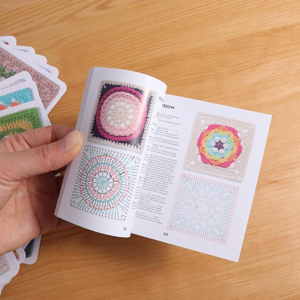 50pcs/box Mix Matchs Designs DIY Knitted Pattern Card  Learning Beginners