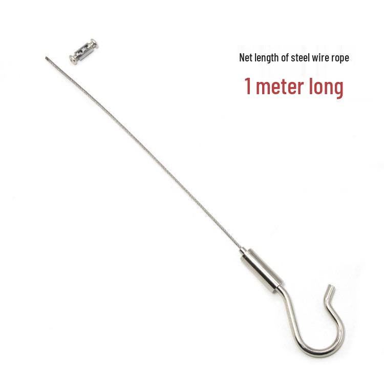 Adjustable Stainless Steel Wire Rope Sling Hook and Lock Device