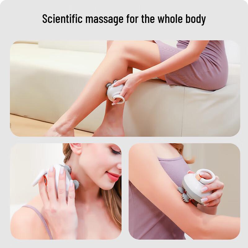 Enlluean Smart Portable Scalp & Body Massager with Heat