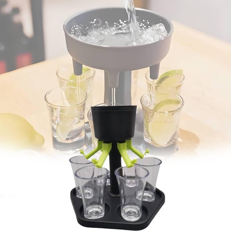 Wine Hexagonal Fair Divider Party Pour Dispenser Tray Set Of Supplies Tools
