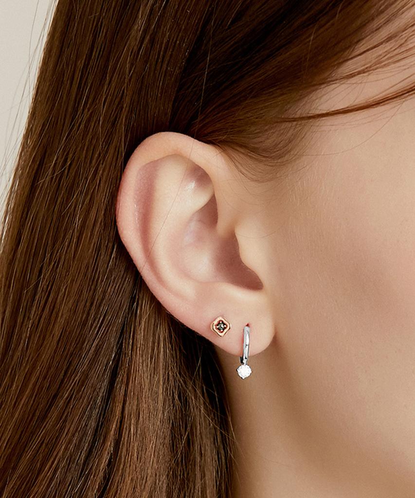 Jestina J.Livera 14K Single Earrings (Jjjteq1Bs039W4P00)