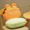 35cm kawaii Tier Bär Hase Frosch Tiger Schwein Plüschtiere Cartoon Stofftier Weiches Kissen Rücken Sofa Kissen