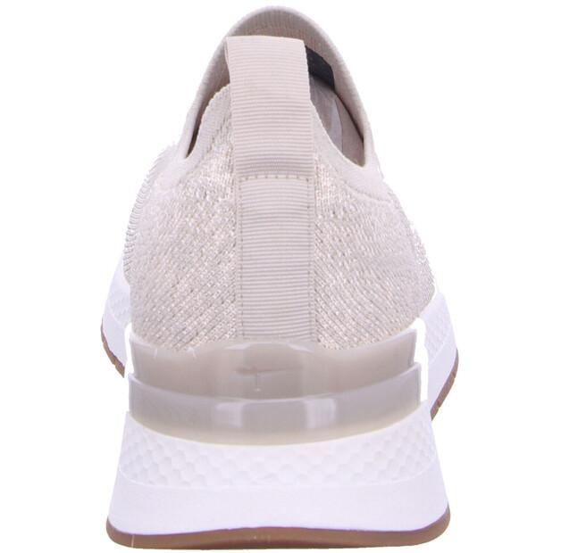 Женские слипоны Tamaris Sneaker бежевые 25020000