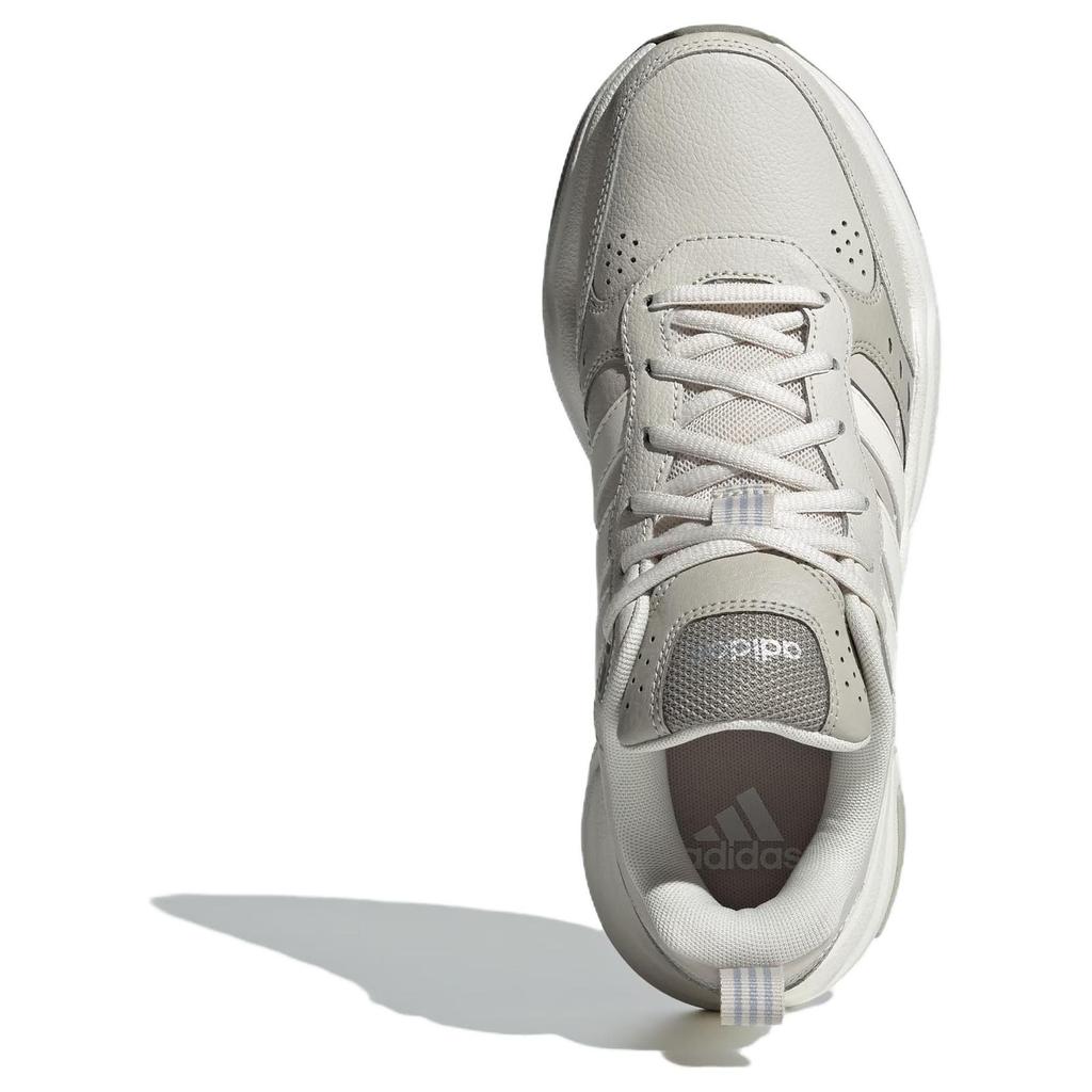 adidas Leder rutschfest Niedrig geschnitten Klobige Sneaker Damen Grau IG6290