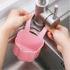 Stand Sink Sponge Holder Bathroom Kitchen Faucet Sponge Soap Sundries Hanging Drain Rack Sink Accessories Organizer