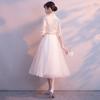 Evening Dress New Spring Elegant Party Medium and Long Bridesmaid Dress Party Dress Slim Fit