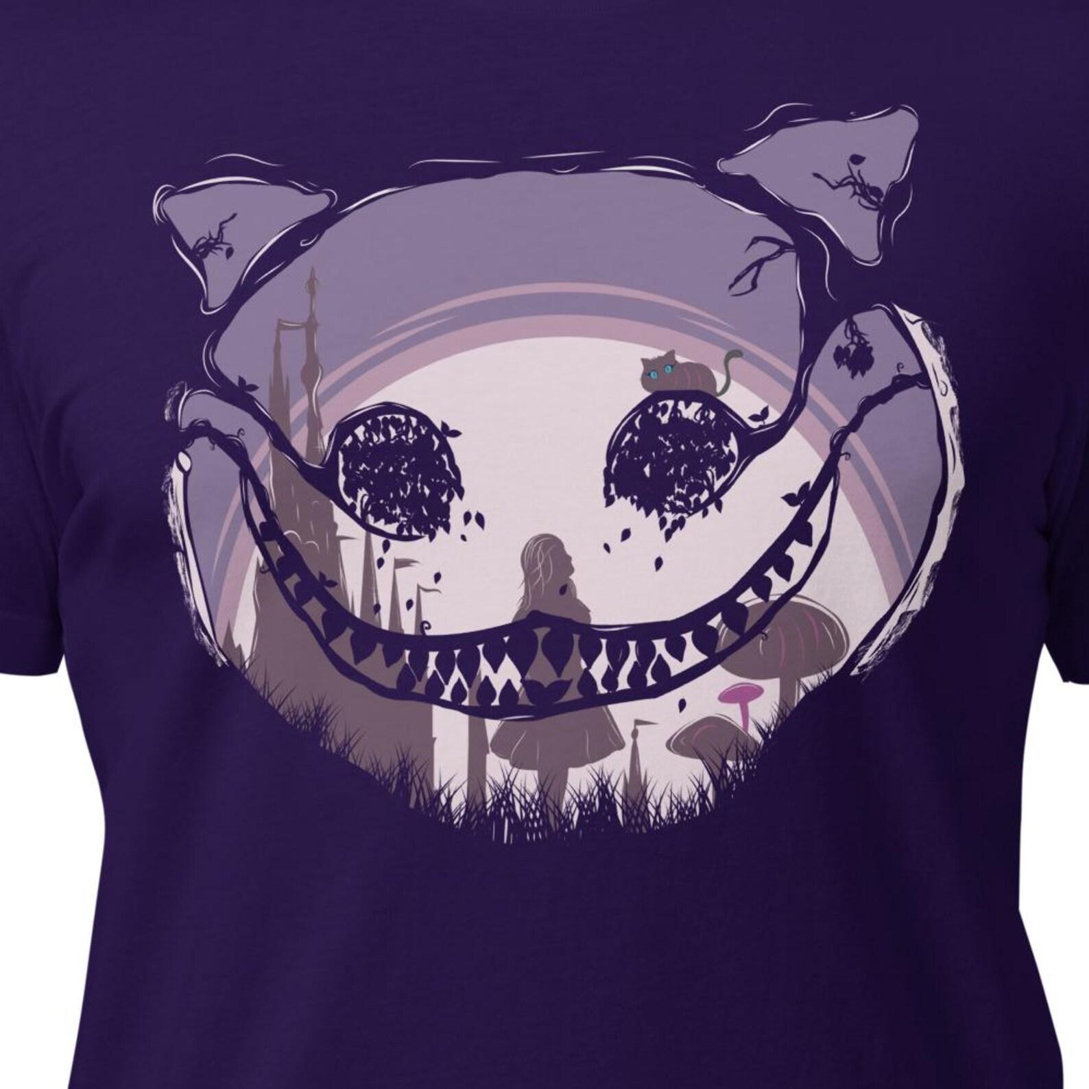 Cheshire cat, Unisex t-shirt S