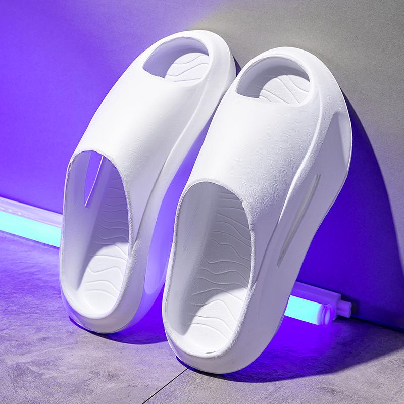 Herrars trendiga halkfria sommartofflor för inomhusbruk, hem och bad