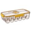 Sturdy 2 Colors High Quality Thicken Egg Holder Food Container Plastic Storage Box Egg Box
