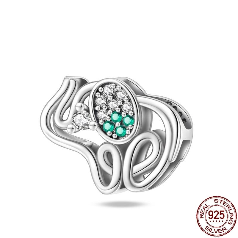 Kupfer Außen Elemente Niedliche Frosch Perlen Passend für Original 3mm Pfanne Armband Für Frauen Geburtstag Feiner Schmuck Geschenk