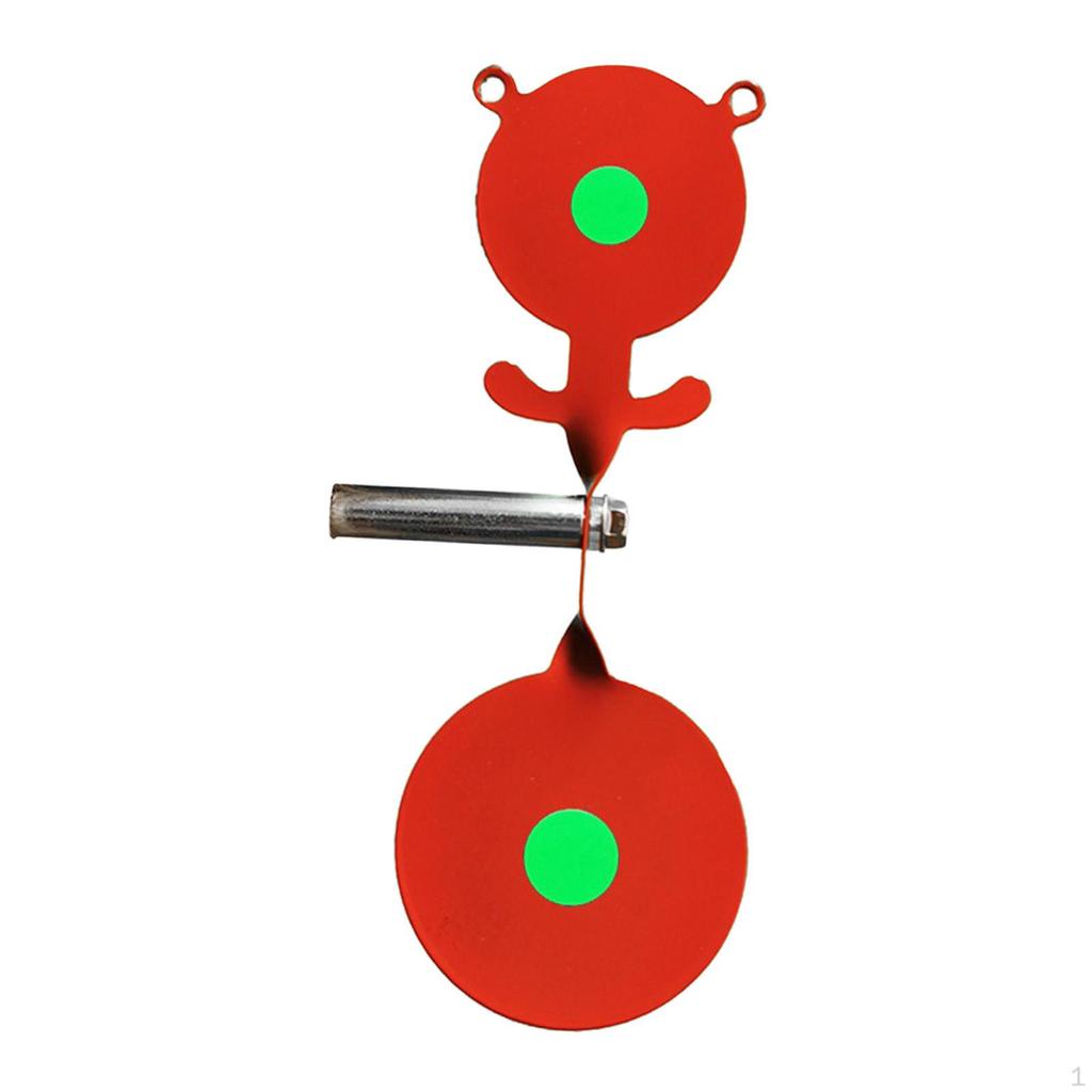 Shooting Target Plinking Degree Rotating Steel Portable Small Hunting