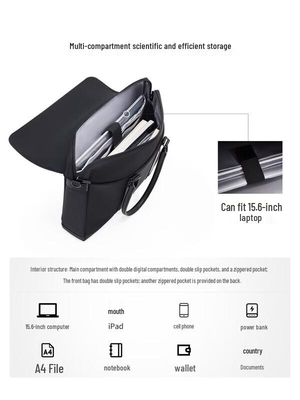 OIWAS Pioneer Series 15.6-inch Laptop Briefcase