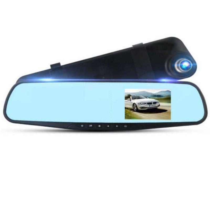 Cameră de bord 1080P de înaltă definiție, Recorder video auto cu lentilă dublă cu detector radar