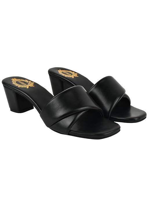 Shoetopia Damskie i Dziewczęce Obcasy Klockowe Eleganckie Stylowe Klasyczne Szpilki