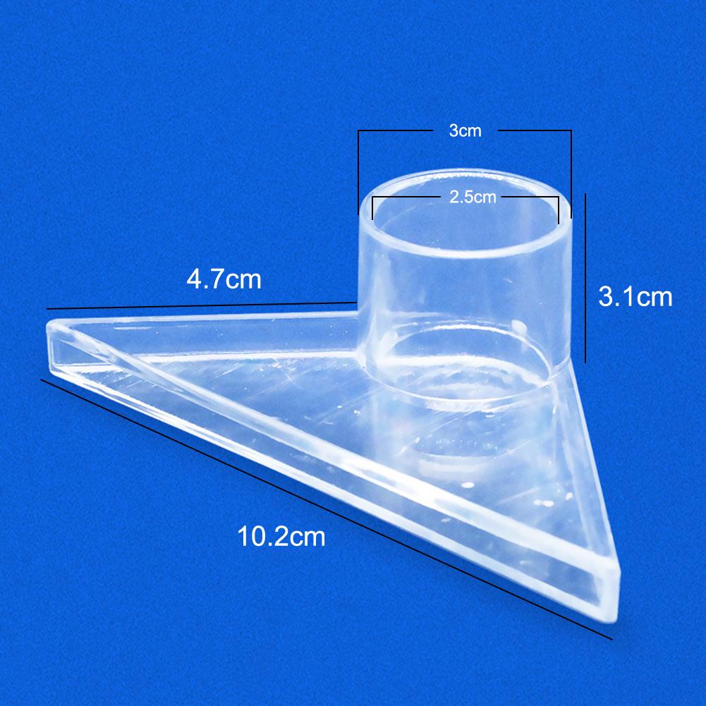 2024 New Transparent Duckbill Mouth Nozzle For Water Pipe Circulation System Fish Tank Aquarium Accessories
