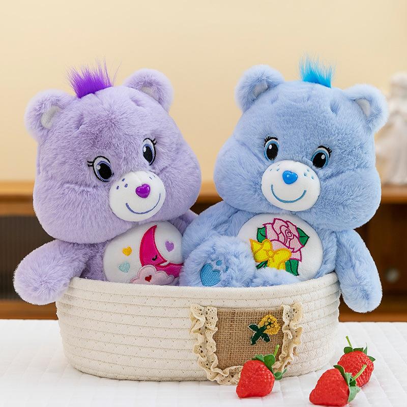 Classic Love Bear Plush Toy Children's Birthday Gift Confession Rainbow Good Night Bear Girl Throw Pillow Doll