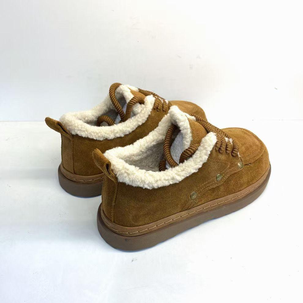 

Women s thick-soled winter lightweight warm cold padded snow boots non-slip wear-resistant casual sneakers cotton boots 40