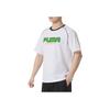 Puma Ss25 Letter Round Neck Breathable Raglan Short Sleeve T-Shirt Unisex T-Shirt White 631723-02