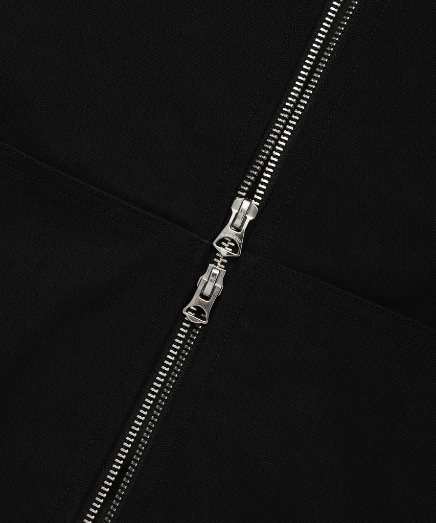 Wacky Willy Hooded Padded Work Jacket Black