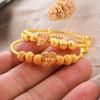 Bracciali Color Oro 18k Per Bambino Bambini Gioielli Braccialetti Etiopi un Regalo di Compleanno Braccialetti per Festa Habesha
