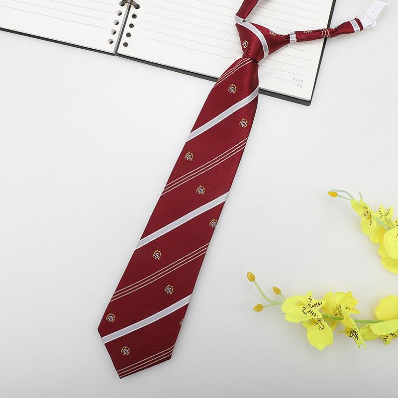 Jk Small Tie Female College Style Lazy Japanese Plaid Uniform Shirt Tie Student Ins Men'S And Women'S Short Styles Free Of Charge