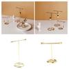2x Metal Jewelry Organizer Shelf Earring Display Rack