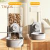 Hanging Cage Automatic Pet Feeder 520ML Small Pet Water Dispenser 1200ML Auto Food Feeding Bowl for Puppy Kitten Rabbit Chinchilla Hedgehog Ferret