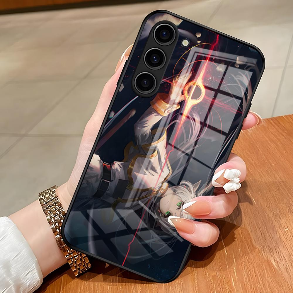 

Чехол для телефона F-Frieren Beyond Journey s End Для Samsung S26 S25 Edge Ultra S23 S22 S21 S20 Ultra Plus S24 Fe A54 A53 A25 Стекло Co Samsung A56