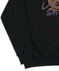 GRAVER [Unisex] Big Drawing Letter Bear Sweatshirt_Black/Purple Logo
