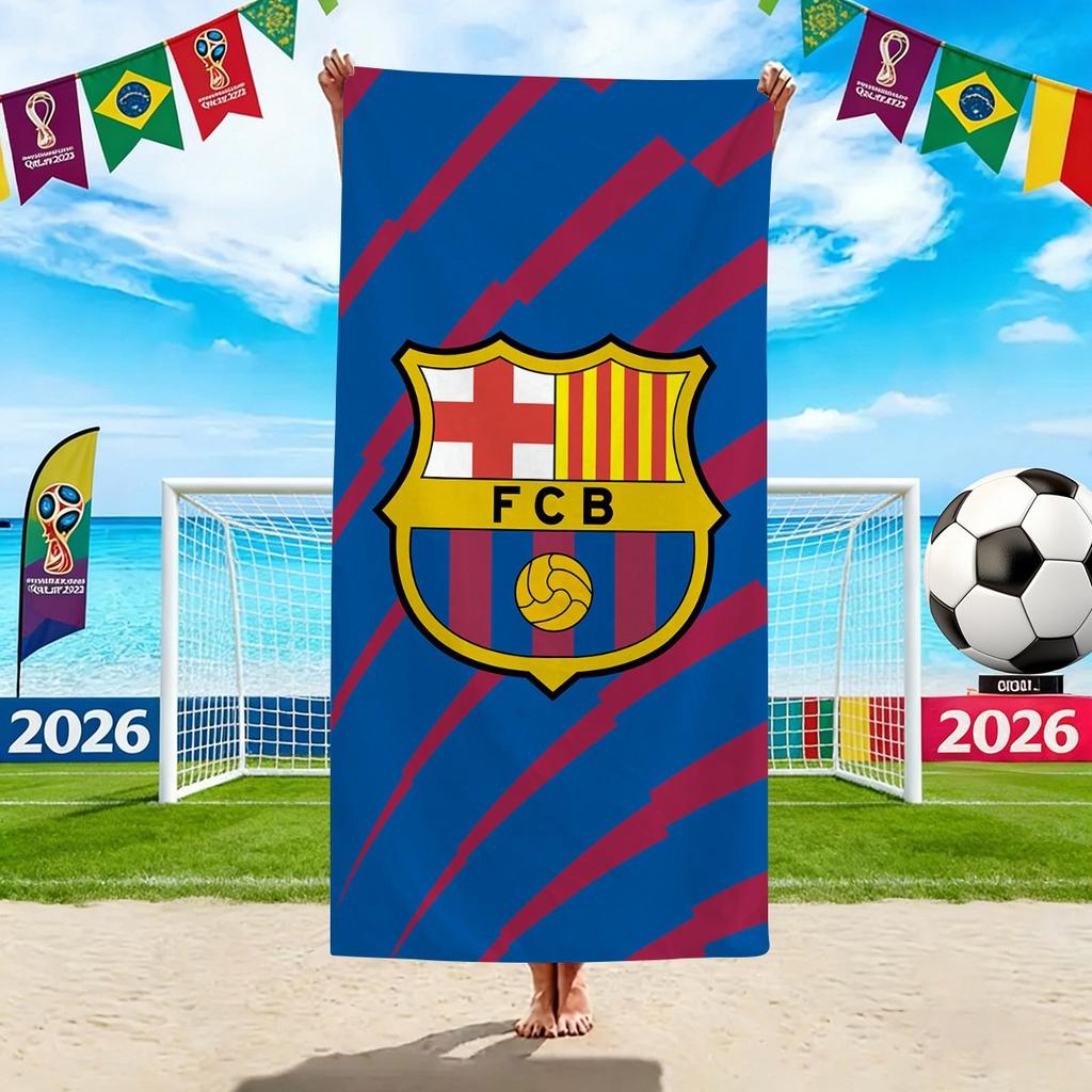 World Cup Beach Towels, Us-Canada-Mexico Football Team Microfiber Quick-Drying Absorbent Bath Towels, Sports Towels