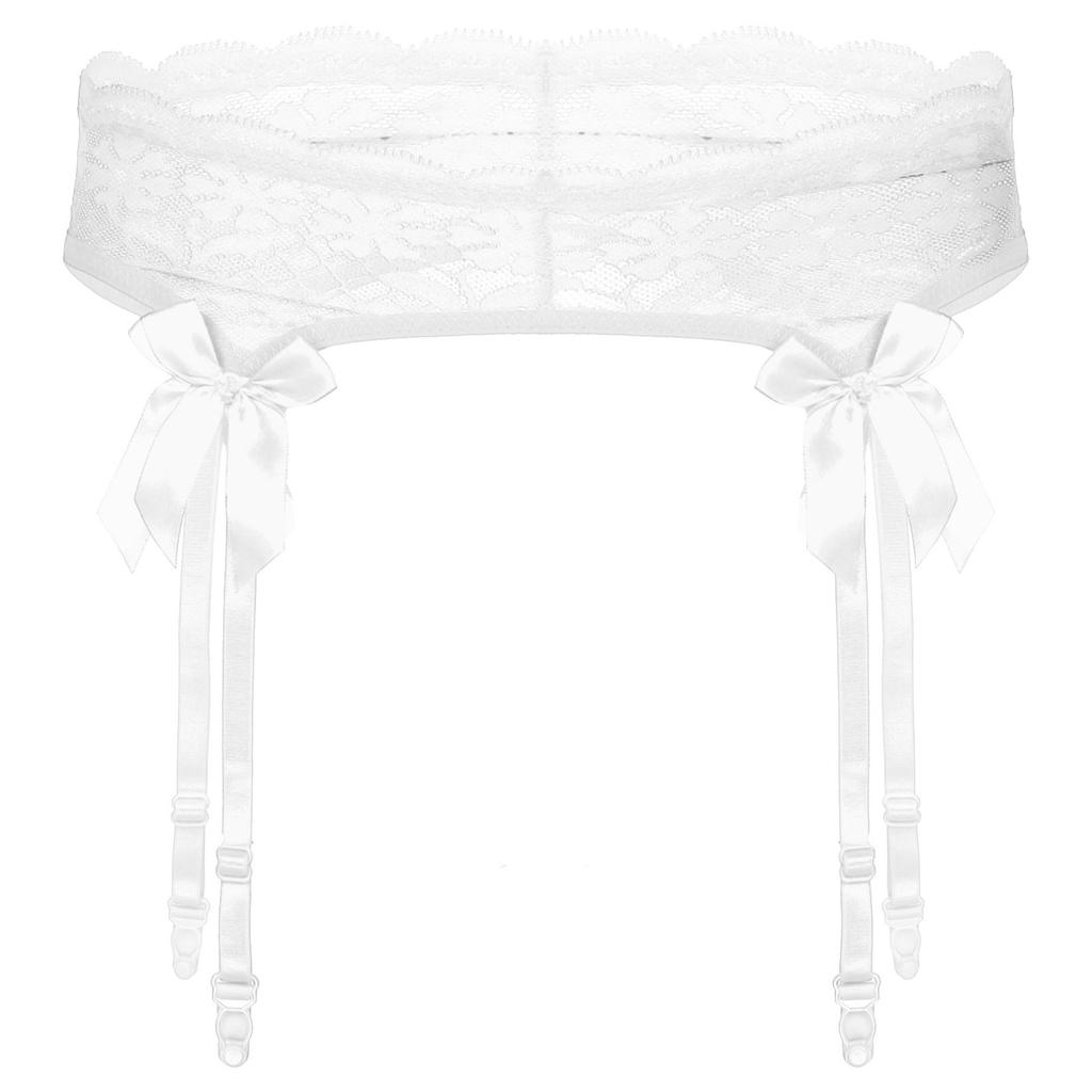 Men Lace Stocking Garter Suspender Belts Sissy Bow Garters Belt – buy the  best products in the Ayzeze online store