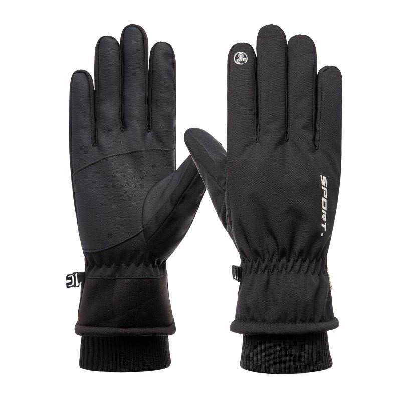 Unisex Winter Ski Gloves Touchscreen Compatible Warm Waterproof Anti-Slip Outdoor Cycling Snow Sports