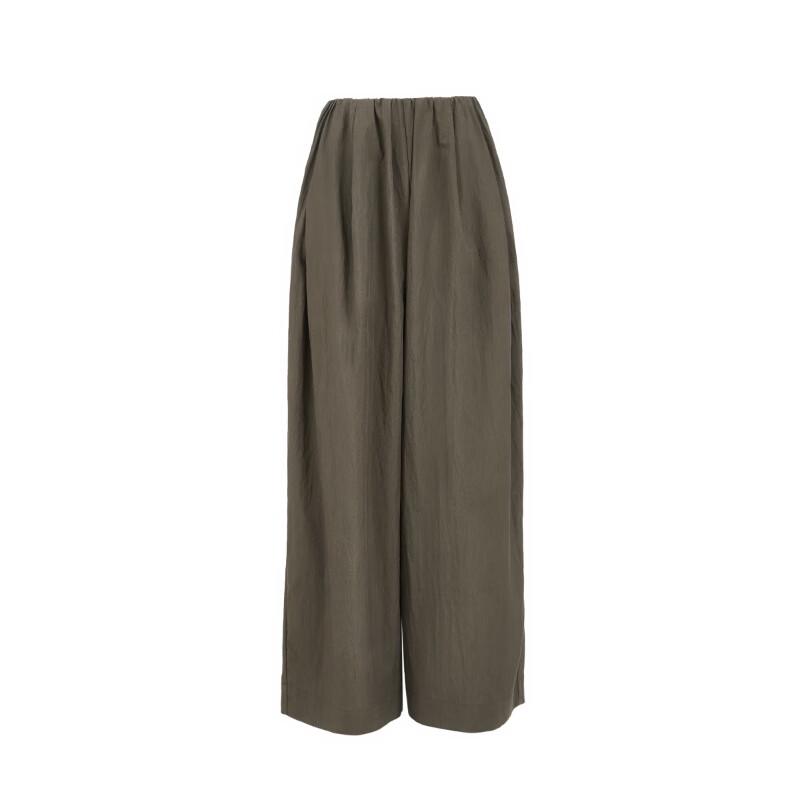 VEROMODA Women's Pleated Wide-Leg Casual Pants