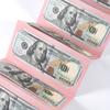 1pc Birthday Cash Gift Envelope Pink Cake Design Folded Money Holder Card for Girls Birthday Party Cash Packaging Supplies