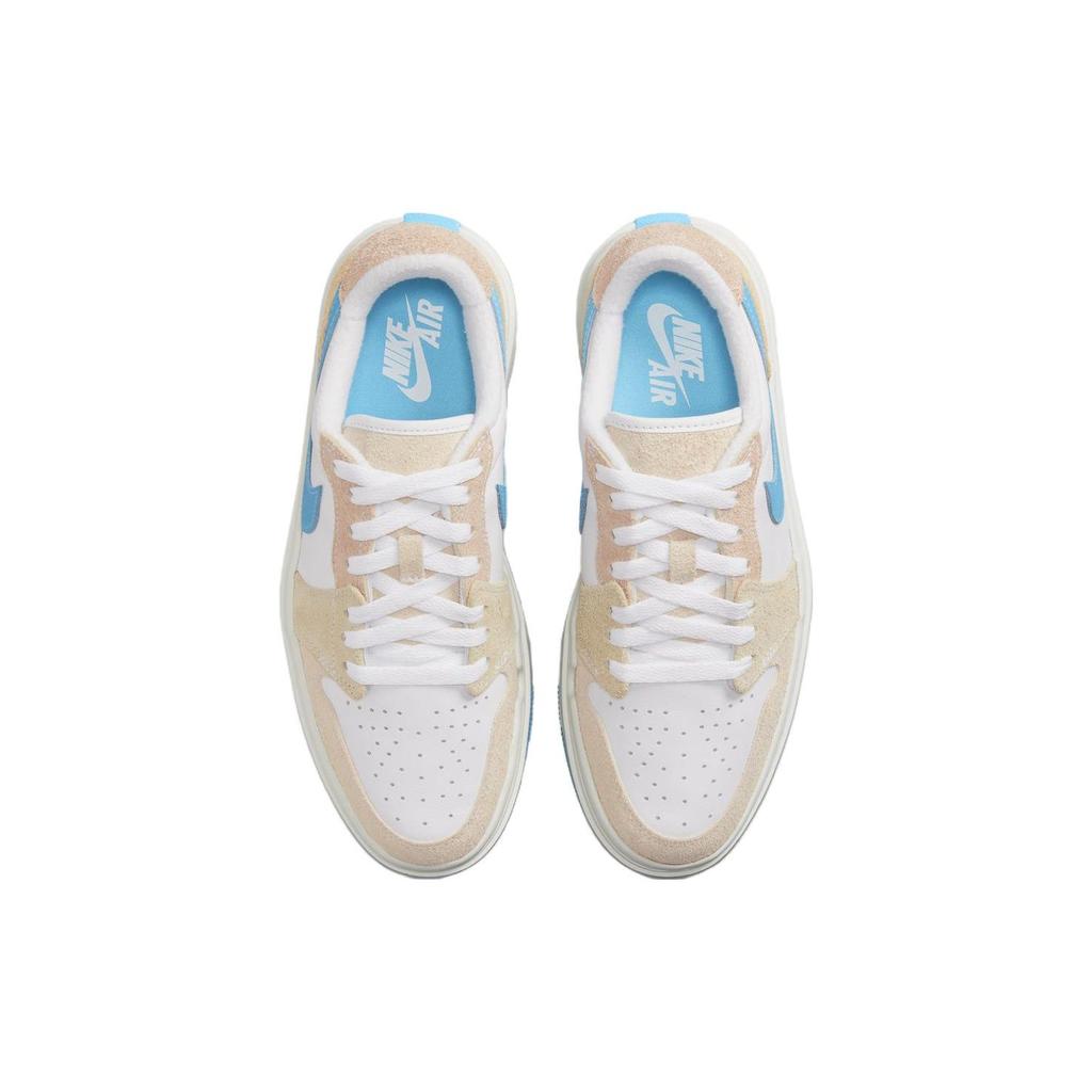 Air Jordan 1 Elevate Low SE Salt Lake City Damskie Trampki Biały Piaskowy Olejowy Zielony FD1028-100