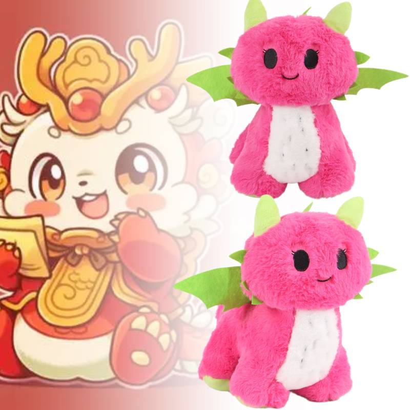 Dragon Flying Pitaya Plush Toy Doll Pillow Pp Cotton Filling Children Gifts