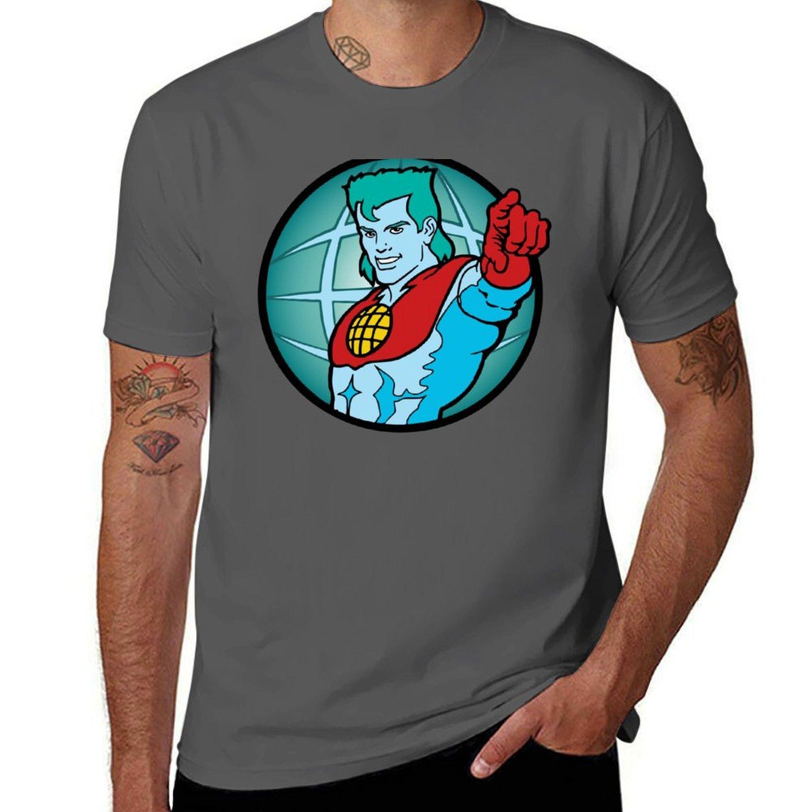 

Captain Planet T-Shirt t shirts designer mens graphic t shirts T-Shirt 4XL